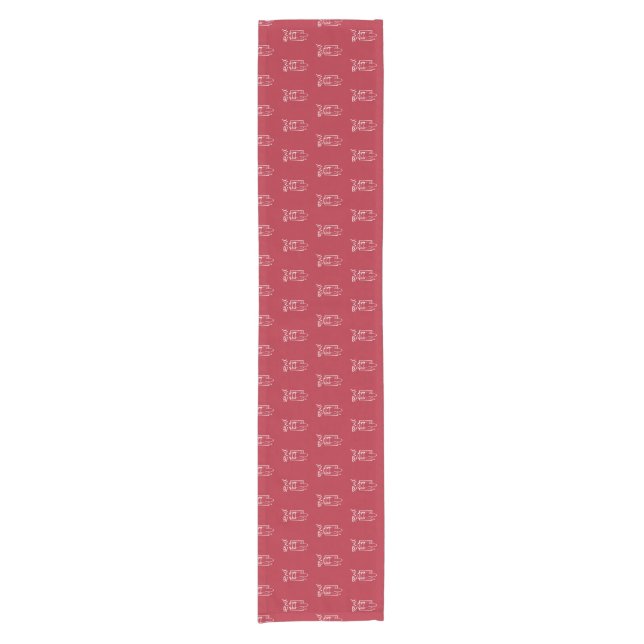Xmas Shots Short Table Runner (Front)