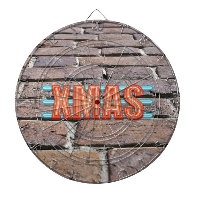 XMAS Sign Dartboard (Front)