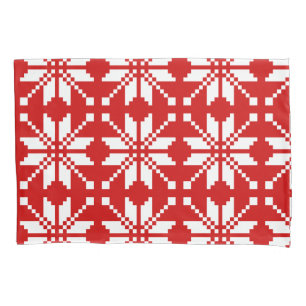 Xmas Snowflake Christmas Pattern Pillowcase