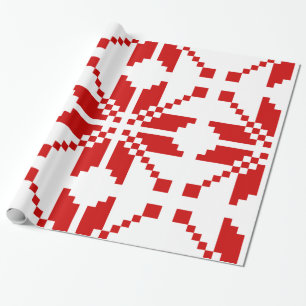 Xmas Snowflake Christmas Pattern Wrapping Paper