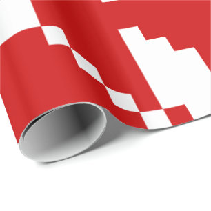 Xmas Snowflake Christmas Pattern Wrapping Paper