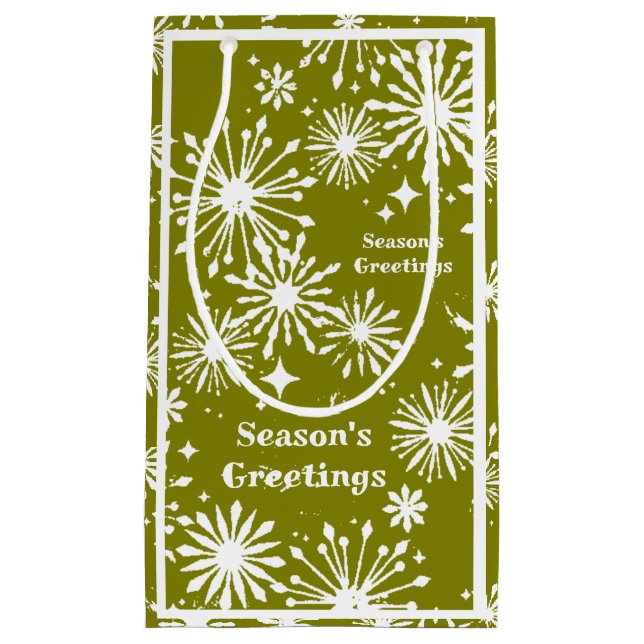 Xmas Splash Gift Bag (Front)