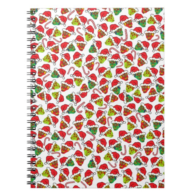 Xmas Sugar Skulls Notebook (Front)