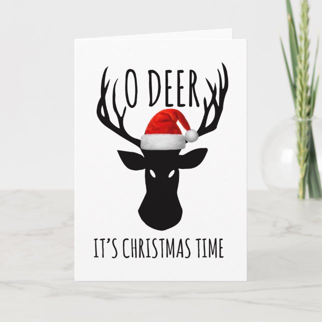 Xmas Time Holiday Card (Front)