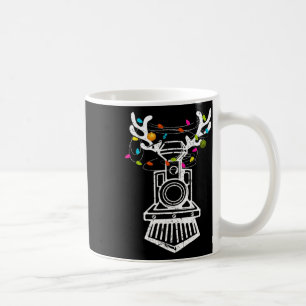 Xmas Train Reindeer Christmas Railroad Coffee Mug
