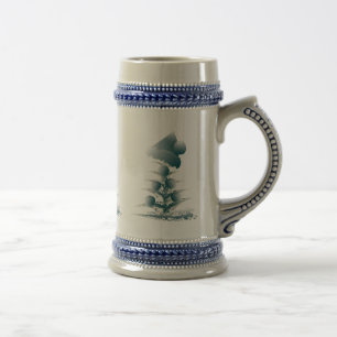 Xmas tree beer stein