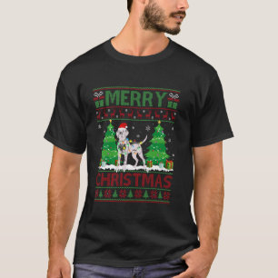 Xmas Tree Lighting German Shorthaired Pointer Dog  T-Shirt