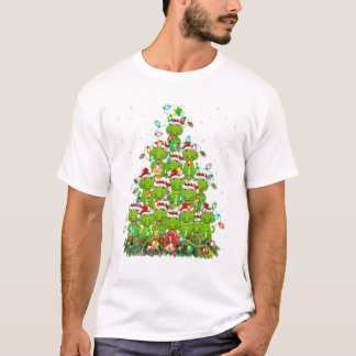 Xmas Tree Lighting Santa T-Shirt