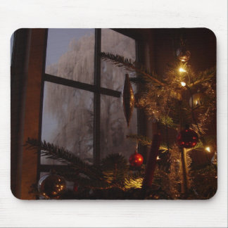 Xmas tree mouse pad