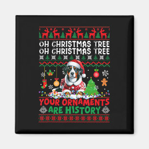 Xmas Tree Ornaments Are History Appenzeller Sennen Magnet