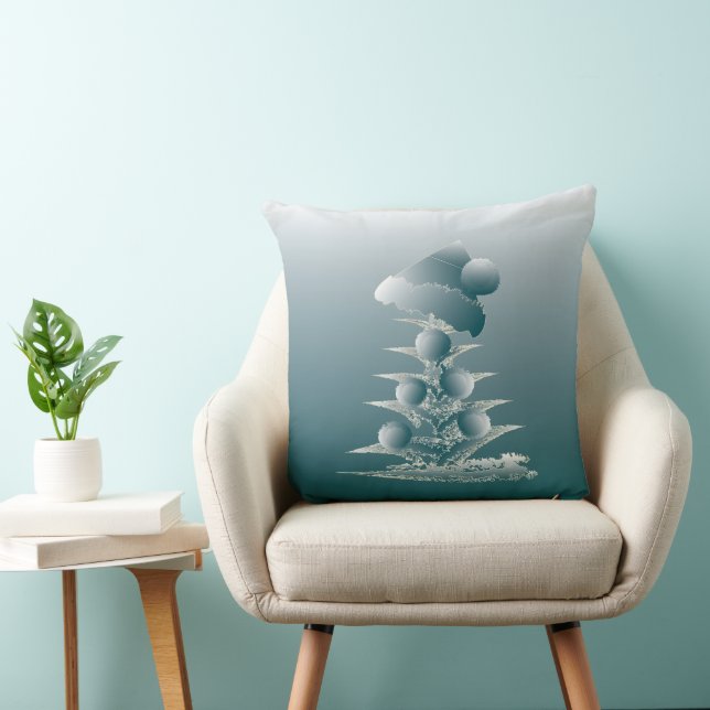 Xmas tree throw pillow (Chair)