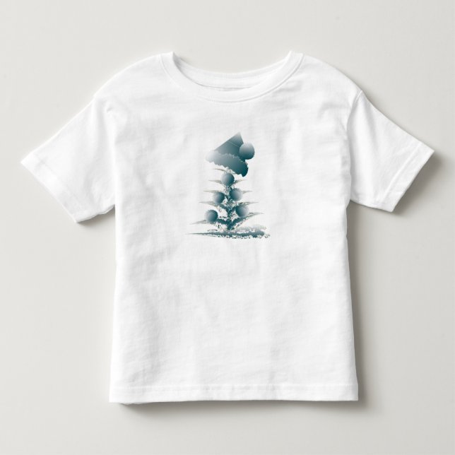 Xmas tree toddler t-shirt (Front)