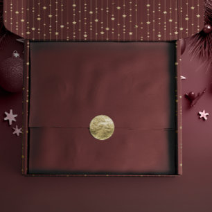 Xmas Wine Solid Colour Tissue Paper