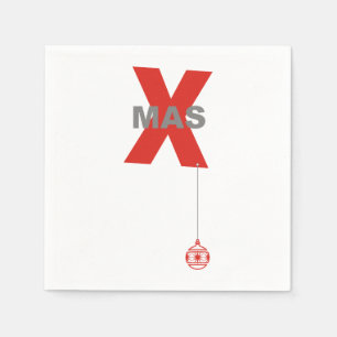 Xmas with Christmas Tree Ornament + your idea Napkin