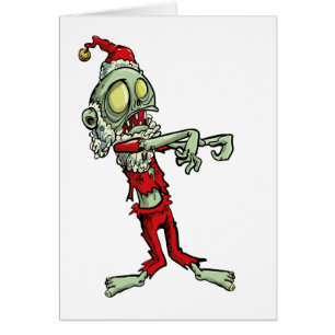 xmas zombie santa claus
