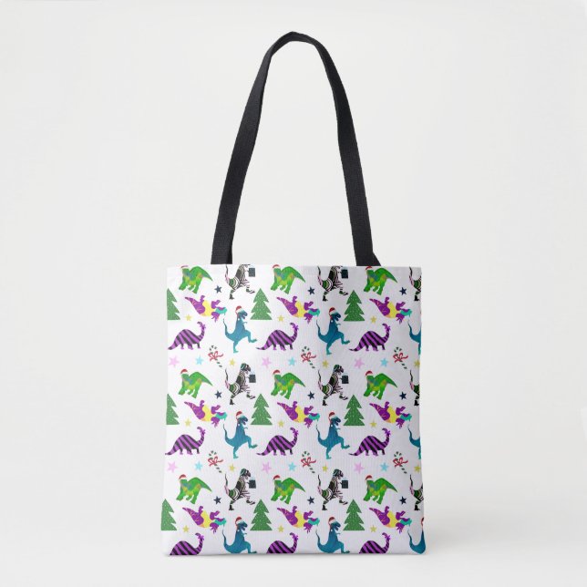 Xmasaurs Tote Bag (Front)