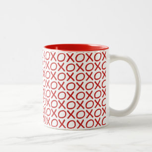 xo Love Mug   Valentine day Meme Slogan Red Mug