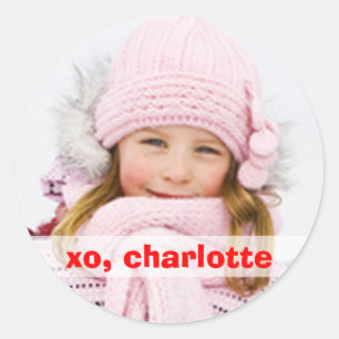 XO Round Closure Sticker 1