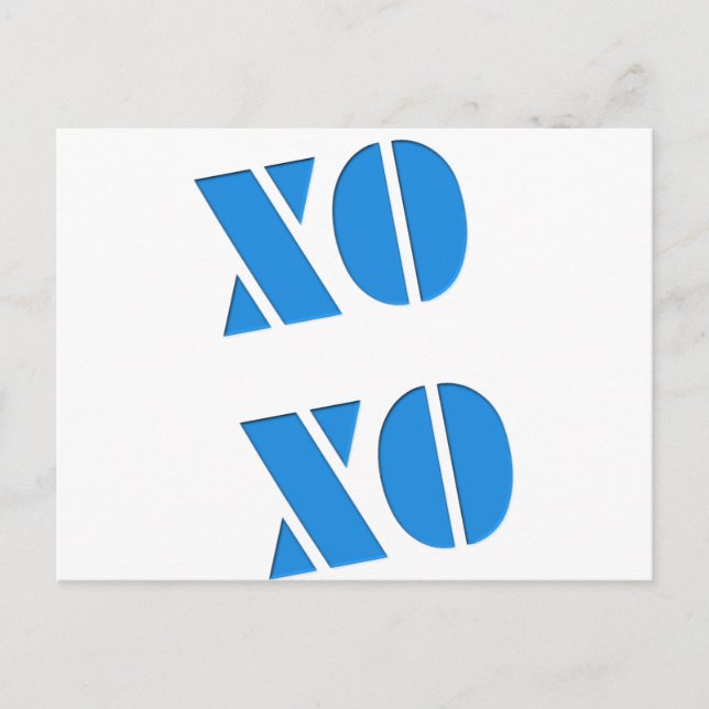XO XO POSTCARD (Front)