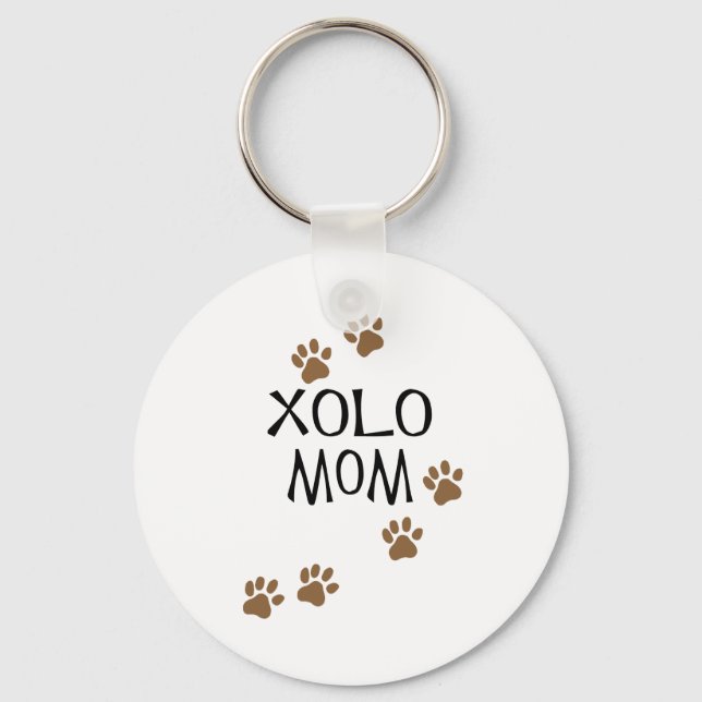 Xolo Mom Keychain (Front)