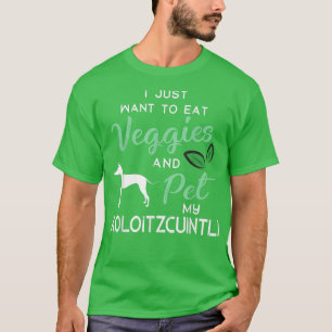 Xoloitzcuintli Dog Cigar lover owner Xmas Birthday T-Shirt