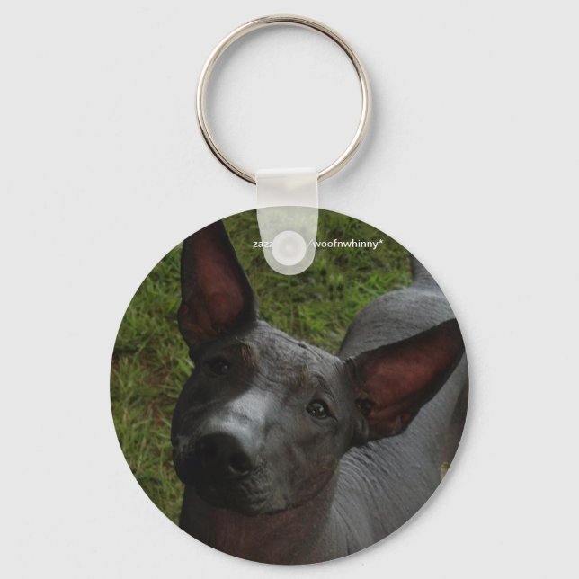 Xoloitzcuintli Keychain (Front)