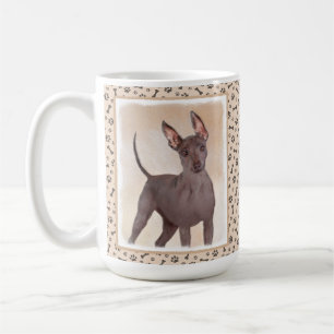 Xoloitzcuintli Painting - Cute Original Dog Art Coffee Mug