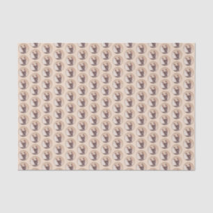 Xoloitzcuintli Painting - Cute Original Dog Art Tissue Paper