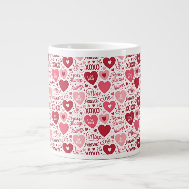 XOXO & Always Be Mine  Large Coffee Mug (Front)