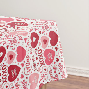 XOXO & Always Be Mine  Tablecloth