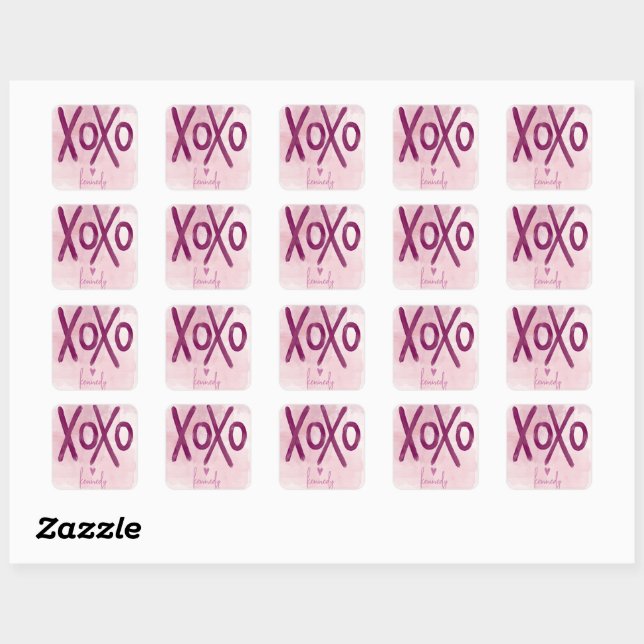 XOXO Gift Stickers (Sheet)