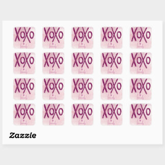 XOXO Gift Stickers