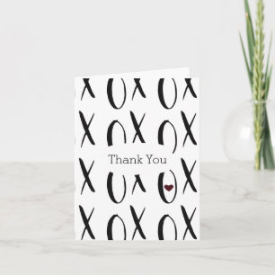 XOXO Heart Thank You