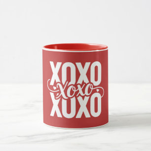 XOXO Hearts Valentine's Day Mug