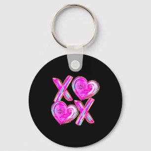 Xoxo Hearts Valentine's Day Women Girls Vday  Keychain