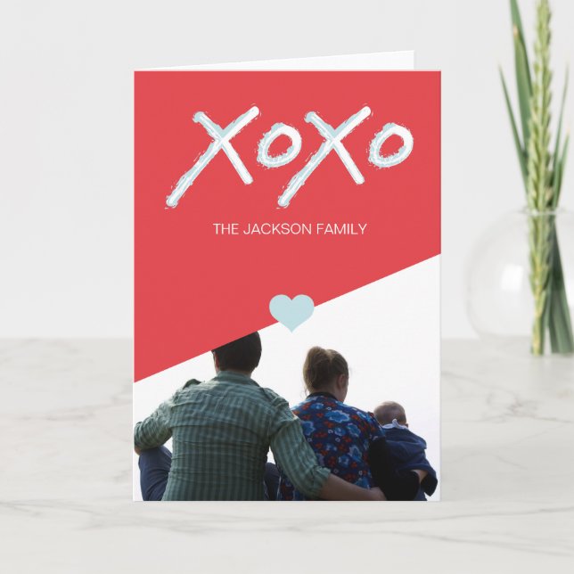 XOXO HOLIDAY CARD (Front)