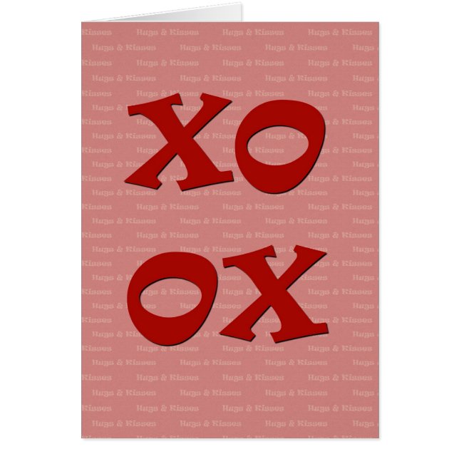 XOXO Hugs & Kisses (Front)