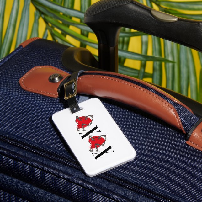 XOXO LUGGAGE TAG (Front Insitu 1)