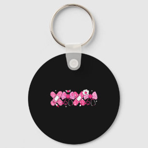 Xoxo Nurse Valentines Day Stethoscope Valentine Nu Keychain