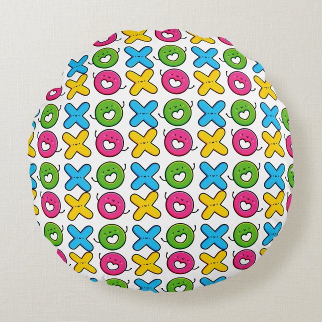 XOXO ROUND PILLOW (Front)