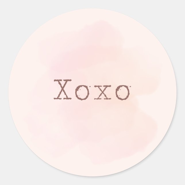 XOXO sticker (Front)