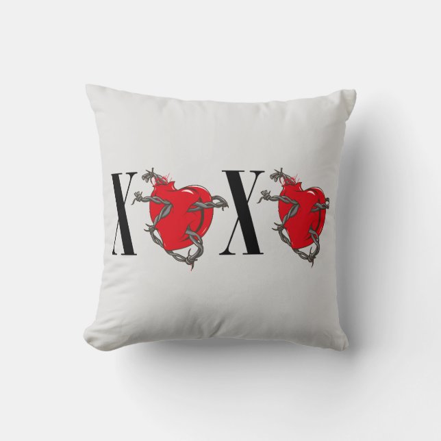 XOXO THROW PILLOW (Front)