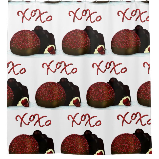 XOXO Valentine Bonbon and Dark Chocolate (Front)