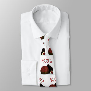 XOXO Valentine Bonbon and Dark Chocolate Tie