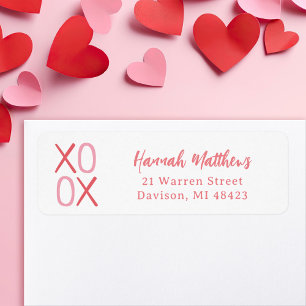 XOXO Valentine's Day Return Address