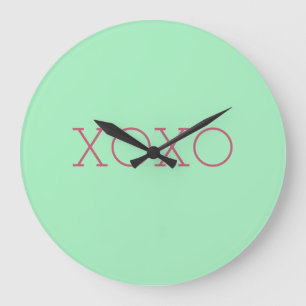 XOXO Wall Clock