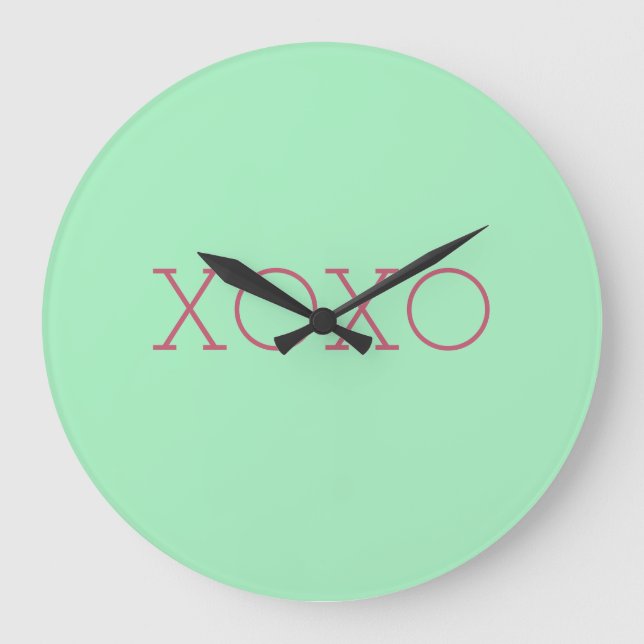 XOXO Wall Clock (Front)