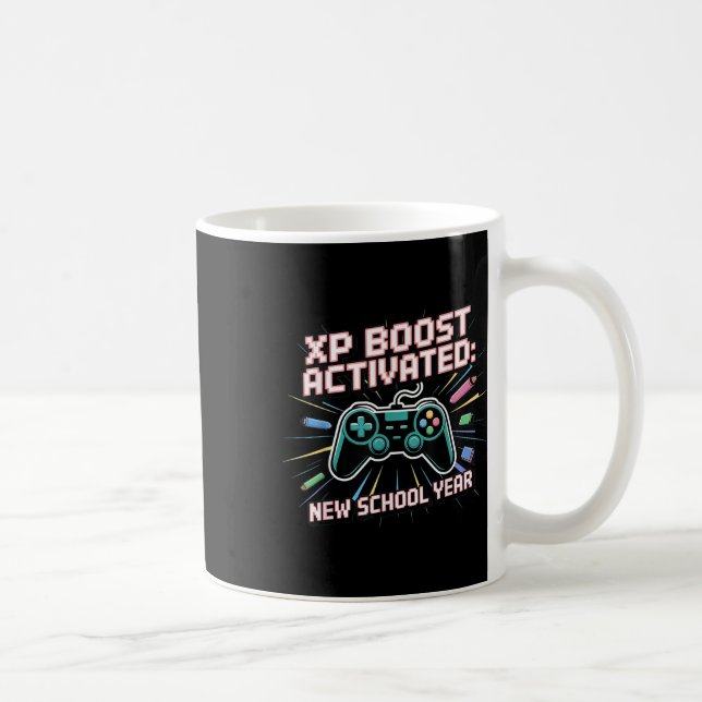 Xp Boost, New School Year, Back To School, Gen Z A Coffee Mug (Right)
