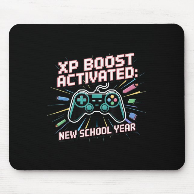 Xp Boost, New School Year, Back To School, Gen Z A Mouse Pad (Front)