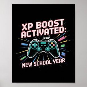 Xp Boost, New School Year, Back To School, Gen Z A Poster